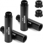 NEEWER mikrofoni statiivi pikendamise lisaseadmete komplekt, 6 t&uuml;kki, alumiiniumsulamist mikrofonihoidja, puhvritoru, 5/8-tollise isase ja 3/8-tollise emase keermega paigaldusadapter Boom Arm Table Stand'ile, HW-44