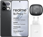 realme Smartphone 16 Pro+ 5G 256GB 8GB Master Grey INT+NFC RMX5131 EU AMZ