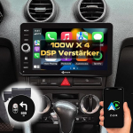 DYNAVIN Android autoraadio satelliitnavigatsioon Audi A3 S3 jaoks, 9-tolline raadio traadita Carplay ja Android Car, Head-up Display, sisaldab DAB+: D9-A3 Premium Flex