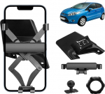 TTCR-II &uuml;hildub Ford Fiesta mobiiltelefoni hoidjaga, kohandatud sobilik alus Fiesta MK7 2009-2016, nutitelefoni hoidja armatuurlaual 360&deg; p&ouml;&ouml;ratav reguleeritav mobiiltelefoni hoidja auto telefoni hoidja Ford