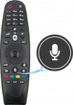 VINABTY AN-MR600 h&auml;&auml;lpuldi asendaja, mis sobib LG TV 49LF6300 55LF6300 55LF631V 60LF6300 60LF630V 65LF6300 32LF6300 40LF6300 40LF631V 43LF5900 jaoks koos h&auml;&auml;l-hiire funktsiooniga.