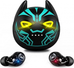 Gaming Bluetooth k&otilde;rvaklapid, traadita k&otilde;rvaklapid Bluetooth 5.0 traadita k&otilde;rvaklapid stereoheliga, 32H m&auml;nguaeg k&otilde;rvaklappides Dual Microphone veekindel IPX5 puutetundlik juhtimine koos laheda laadimiskohvriga