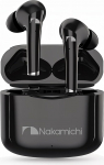 Nakamichi TW2XS Real Wireless Stereo TWS k&otilde;rvaklapid madala latentsusega Bluetooth 5.3 &uuml;hendusega Digitaalne signaalit&ouml;&ouml;tlus DSP Clear Voice Capture CVC Touch Control Laadimiskohver Must