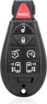 MACHSWON Asenduspult Dodge Grand Caravani jaoks Chrysler Town and Country 7 nuppu koos ukse v&otilde;tmega Must M3N5WY783X 433MHz M3N5WY783X 433MHz