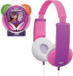 JVC Tiny Phones laste stereok&otilde;rvaklapid helitugevuse piirajaga - roosa