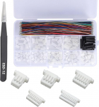 PENGLIN JST SH 1,0 mm Stecker-Kit mit 28 AWG vorgecrimpten Kabeln, 150 mm, 3/4/5/6/7/8/9/10/12-poolne korpus, JST-adapter