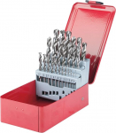 KS Tools 330.2613 HSS-G spiraalpuurikomplekt, metallist karbis, 25 tk 1-13mm