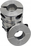 Coastal Shaft Collars - 0.5" Bore Diameter - Two Piece Tie Down Collar - 2024 Aluminum (Pack of 4)