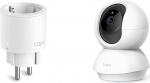 TP-Link Tapo Nano Smart WiFi pistikupesa Tapo P115 & TP-Link Tapo C200 360&deg; WiFi siseruumide valvekaamera, FHD 1080P, &ouml;ine n&auml;gemine, liikumistuvastus, kahesuunaline heli