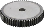 1 tk 1,5 m pikkune hammasratas 80/81/82/83 hammastega 16 mm protsessiaugu hammasratta materjal Madals&uuml;sinikterasest lame hammasratas koguk&otilde;rgus 15 mm (82 hammast)