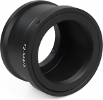 T2-M4/3 objektiivi adapter, mis &uuml;hildub Micro 4/3 MFT kaamera T-Mount Micro Four Thirds objektiiviga.