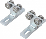 Sulamterasest laok&auml;ru koost - 2 Pack 4 T-t&uuml;&uuml;pi rattad 1-5/8" Strut Channel Heavy Duty Electric Liftide jaoks