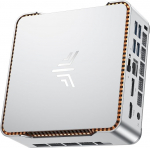 NiPoGi Essenx E2 Mini PC, Intel Twin Lake N150 (kuni 3.6GHz), 16GB DDR4 1024GB M.2 SSD Mini lauaarvuti W-11 Pro, 4K Dual Display, HDMI 2.0, DP, Dual WiFi, VESA mikroarvuti kooli/kontori jaoks.