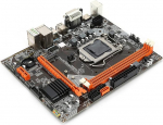 Lauaarvuti emaplaat, M-ATX USB3.0 DDR3 SATA3 LGA 1155, M.2 NVME+NGFF Dual Mode High Speed Hard Drive Gaming emaplaat 6CH Audio Chip B75 jaoks