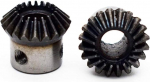 ZGF-BR 2 st&uuml;cke 1: 1 Kegelr&auml;der 0.5 Modul 30 Z&auml;hne mit Innenloch 6mm 90 Grad Antrieb Kommutierung Stahl Zahnr&auml;der Schraubenloch M4 (Hole Diameter : 6mm, Number of Teeth : 30 Teeth)