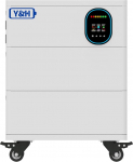 Y&H virnastatav k&otilde;ik-&uuml;hes energiasalvestusjaam koos 6,2 kW p&auml;ikeseinverteriga Pure Sine Wave AC 220 V v&auml;ljund, 120 A MPPT p&auml;ikeselaadija, PV Max 500 V sisend, 10,24 kWh valikuline
