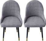 Elastne toolikate k&auml;etoega, toolikatted k&auml;etugedega, eemaldatav tooli, kaitsev kate, pestav s&ouml;&ouml;gitoa jaoks, dekoratsioon-tumehall, 2 komplekti