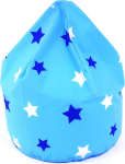 Puuvillane Blue Stars Bean Bag Lapse suurus