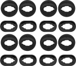 8 paari silikoonist k&otilde;rvaklappe, mis &uuml;hilduvad Samsung Galaxy Buds Live R180 2020 Bluetooth-k&otilde;rvaklappidega juhtmevabalt