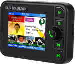 Auto Dab raadio LCD 2.4 tolli, Dab dekodeerimine, lai sagedusala, FM raadio, digitaalne auto Dab raadio, kaasaskantav FM raadio, digitaalne autoraadio.