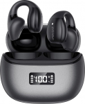 Avatud k&otilde;rvaklapid, Clip-On k&otilde;rvaklapid, HiFi Sport k&otilde;rvaklapid 4 mikrofoniga, avatud k&otilde;rva traadita k&otilde;rvaklapid, 50 tundi t&ouml;&ouml;aega, k&otilde;rvaklapid Bluetooth 5.3 fitness / ratsutamine