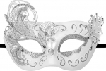 Cupimatch Veneetsia karnevali mask plastist pool n&auml;omaskid naistele Veneetsia metall Elegantne Lihtne Strass helmed kost&uuml;&uuml;mide maskeraadi kingitus naistele