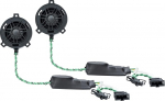 ETON UG VAG 25 - Kvaliteetne 25 mm / 1 tolli tweeter, &uuml;hildub paljude VAG / VW mudelitega, Plug & Play tweeter koos kangakattega, valmistatud Saksamaal.