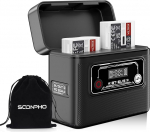 Soonpho BT-EL15 mobiilne aku laadimiskohver EN-EL15C kaameraaku jaoks Nikon D500 D600 D610 D750 D780 D800E D810 D810A D850 D7000 Z8 D7100 D7200 D7200 D77 500 Z5 Z6 Z7 Z6II Z7II laadimiskohver Nikon D500 D600 D610 D750 D780 D800E D810 D810A D850 D7000 ...