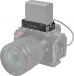 SMALLRIG NP-F aku adapteri paigaldusplaat NP-F aku adapteri paigaldusplaat NP-F970, NP-F550, NP-F770, NP-F aku adapteri plaat Sony, BMPCC 4K, 6K, 6K Pro, Canon R5C (Advanced) -