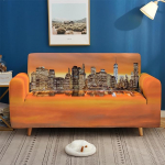 Diivanikate Modern City New York City Diivanikate Stretch Elastane Diivanikate eemaldatav pestav diivanikate Diivanikaitse Modernne diivanikate Universaalne diivanikate 4-kohaline 90-140 cm