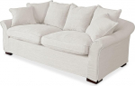 Loberon Long Beach diivan Pine Wood Cotton Linen K 87 x L 204 x S 99 cm Cream