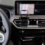 Autotelefoni hoidik, mis &uuml;hildub 2022-2024 BMW X3 mobiiltelefoni hoidiku tarvikutega X3 G01 X4 G02 (2022-2024 X3 X4 X4M IX3 jaoks)
