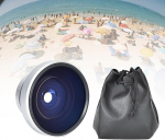 H&otilde;bedane tugev rakendatavus 37 mm 0,25 x Super Fisheye lisaobjektiiv Calibre kaamera objektiivide jaoks Kaamera fotograafia objektiiv, on 37 mm kaamera objektiivi jaoks Standard