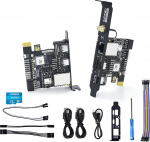 Sipeed NanoKVM IP-KVM Mini kaugjuhtimise operatsioonide hooldusserver, 1TOPS NPU 1GHz C906 RISC-V Linux &uuml;heplaaniline arvuti, HD-MI 100M v&otilde;rgu&uuml;hendusega (NanoKVM-PCIe ETH+WiFi)
