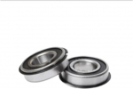 Bimetall-Dichtungsschild Mikro-Rillenkugellager 2 St&uuml;ck F6000-F6010ZZ/RS Flansch-Rillenkugellager Kugellager(2pcs Set ZZ,F6009-45x75x79x16)