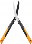 Fiskars PowerGear X HSX92 1023631 Gear hekil&otilde;ikur Anti-kleepuva kattega kvaliteetse terasest terad Pikkus 63 cm Must / oranž