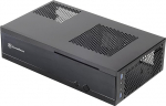 SilverStone SST-ML05B Milo Mini-ITX kompaktne HTPC lauaarvuti korpus Must