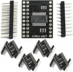 GERUI 5tk MCP23017 seeriaviisiline liides I2C kahesuunaline 16-bitine I/O laiendaja pins 10MHz seeriaviisilise liidese moodul