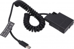 Goshyda EN-EL14 t&uuml;&uuml;p C t&auml;ielikult dekodeeritud dummy aku DC Coupler toiteadapteri pank D5600 D5500 D5300 D5200 D5100 D3300 D3400 ja teiste digikaamerate jaoks