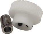Hammasratas 0,8 moodul Tormirataste komplekt 0,8 m 60 hammastega POM plastist turbiiniratas 1:35 &uuml;lekandesuhe Tormiratas 6 mm puuriga Tormivarda ajammehhanism (10 mm puuriga)