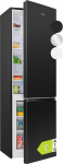 Bomann&reg; Fridge with Freezer | Energy Class C | 180 cm | Cool Freezer Combination Quiet 36 dB | 4 Shelves & 3 Drawers | Door Hinge Interchangeable | 268L Fridge Freezer Combination | KG 7353 Black