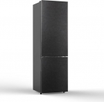 PKM KG261EST Fridge-Freezer Combination 263 L, 178 cm, Granite Look, 73 Litres, 4 x Freezer, Interchangeable Door Hinge, 41 dB