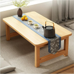 Zusammenklappbarer japanischer Meditationskaffetisch, Vintage, madal, Picknick, tragbarer Laptoptisch, Beige suurus: Suurus: 60 x 40 x 35 cm