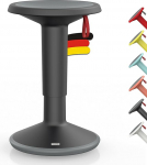 Interstuhl UPis1 - Ergonoomiline p&ouml;&ouml;rleva efektiga tool - Saksamaal valmistatud k&otilde;rguse reguleeritav ja p&ouml;&ouml;ratav Premium tool - Seisev tool / p&ouml;&ouml;rlev tool seljas&otilde;bralikuks istumiseks - sobib ideaalselt ka kontoritooliks / t&ouml;&ouml;laua tooliks, sh -