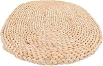 CATIEBYE Nat&uuml;rliche Handgewebte Tischsets aus Maisstroh Oval 30X45cm Rutschfestes Hitzebest&auml;ndiges Platzset f&uuml;r Esstisch Dekoration und Festtagsfeiern