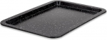 NAVA Baking tray, frying pan, pizza tray with granite coating, nature, 43.5 cm