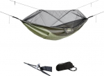 AMAZONAS Trekking Set, Ultra-Light Hammock Mosquito Traveller Thermal + Suspension, Heat Protection & Insect Protection, Compartment for a Sleeping Mat, Compact, Maximum Load 150 kg, Dimensions 2.75 m