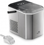 SENYA Ice Cube Maker, 2 Ice Cube Sizes, Up to 12kg in 24 Hours, Tank 1.3L - LED Display - Infrared Detection - Stainless Steel