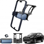 Coleya auto mobiiltelefoni hoidik, mis &uuml;hildub Toyota RAV4 2019-2024, Toyota RAV4 elektriline mobiiltelefoni hoidik, RAV4 lisatarvikud telefoni hoidik, 360&deg; p&ouml;&ouml;ramine, &uuml;hildub k&otilde;igi nutitelefonidega 4 - 7