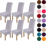 Colorxy Spandex kangast Stretch s&ouml;&ouml;gitool Slipcovers Home Decor Set of 4